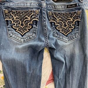 Miss me jeans, perfect for the barn and mucking stalls or for painting